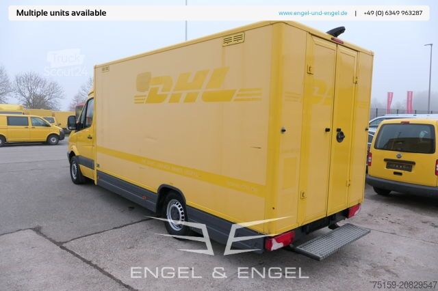 Skåpbil mercedes-benz SPRINTER 310 CDI MAXI EURO-5 KOFFER DURCHGANG REGALE KAMERA SERVICE
