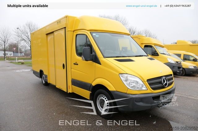 Skåpbil mercedes-benz SPRINTER 310 CDI MAXI EURO-5 KOFFER DURCHGANG REGALE KAMERA SERVICE