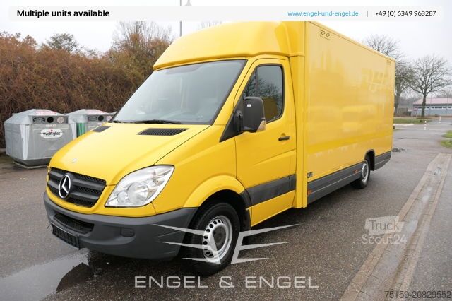 Skåpbil mercedes-benz SPRINTER 310 CDI MAXI EURO-5 KOFFER DURCHGANG REGALE KAMERA SERVICE