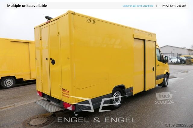 Skåpbil mercedes-benz SPRINTER 310 CDI MAXI EURO-5 KOFFER DURCHGANG REGALE KAMERA SERVICE