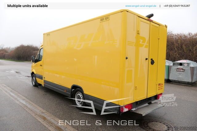 Skåpbil mercedes-benz SPRINTER 310 CDI MAXI EURO-5 KOFFER DURCHGANG REGALE KAMERA SERVICE