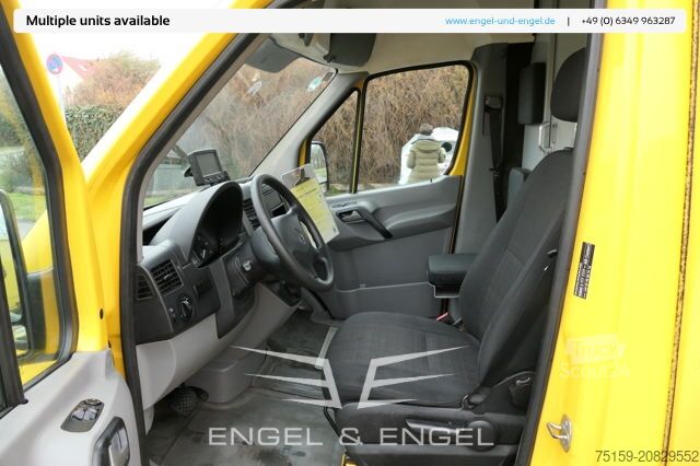 Skåpbil mercedes-benz SPRINTER 310 CDI MAXI EURO-5 KOFFER DURCHGANG REGALE KAMERA SERVICE