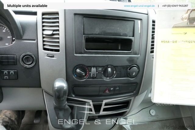 Skåpbil mercedes-benz SPRINTER 310 CDI MAXI EURO-5 KOFFER DURCHGANG REGALE KAMERA SERVICE