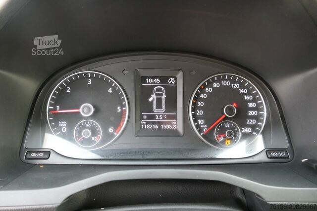 Slēgtais furgons Volkswagen Caddy 2.0 TDI 4Motion 2-Sitzer Klima Tempomat Werkstatteinbauten COC Rückfahrkamera