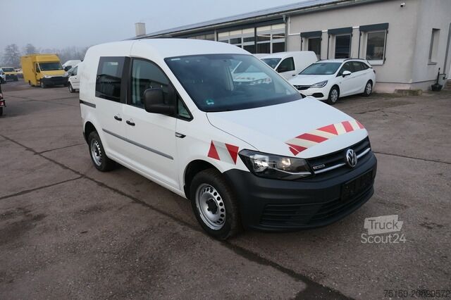 Slēgtais furgons Volkswagen Caddy 2.0 TDI 4Motion 2-Sitzer Klima AHK Werkstatteinbauten COC Tempomat
