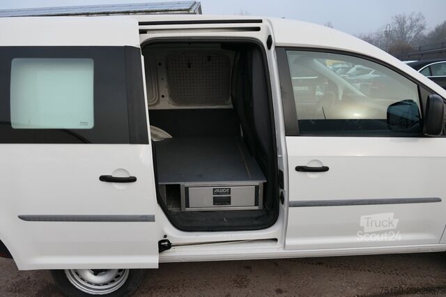 Slēgtais furgons Volkswagen Caddy 2.0 TDI 4Motion 2-Sitzer Klima AHK Werkstatteinbauten COC Tempomat