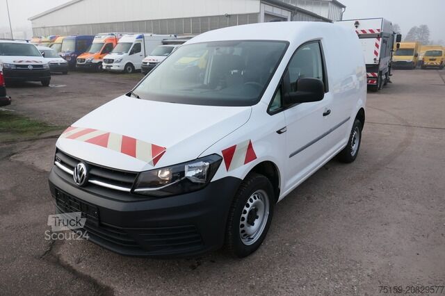 Slēgtais furgons Volkswagen Caddy 2.0 TDI 4Motion 2-Sitzer Klima AHK Werkstatteinbauten COC Tempomat