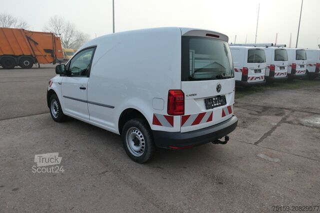 Slēgtais furgons Volkswagen Caddy 2.0 TDI 4Motion 2-Sitzer Klima AHK Werkstatteinbauten COC Tempomat