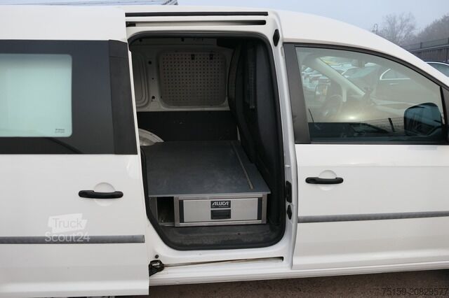 Slēgtais furgons Volkswagen Caddy 2.0 TDI 4Motion 2-Sitzer Klima AHK Werkstatteinbauten COC Tempomat