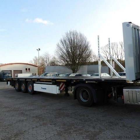Werkplatform oplegger KRONE Profi Liner SDP 27 Baustahltransporte -SOFORT-