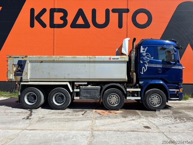 Tipper Scania R 730 8x4 RETARDER / FULL STEEL / BOX L=5575 mm