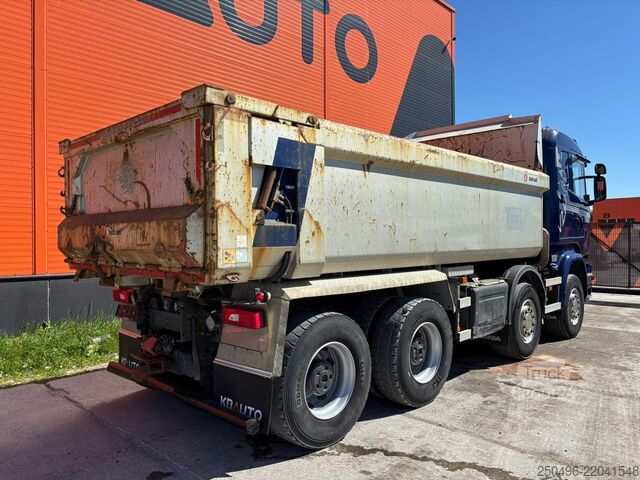 Tipper Scania R 730 8x4 RETARDER / FULL STEEL / BOX L=5575 mm