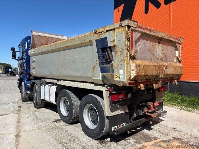 Tipper Scania R 730 8x4 RETARDER / FULL STEEL / BOX L=5575 mm