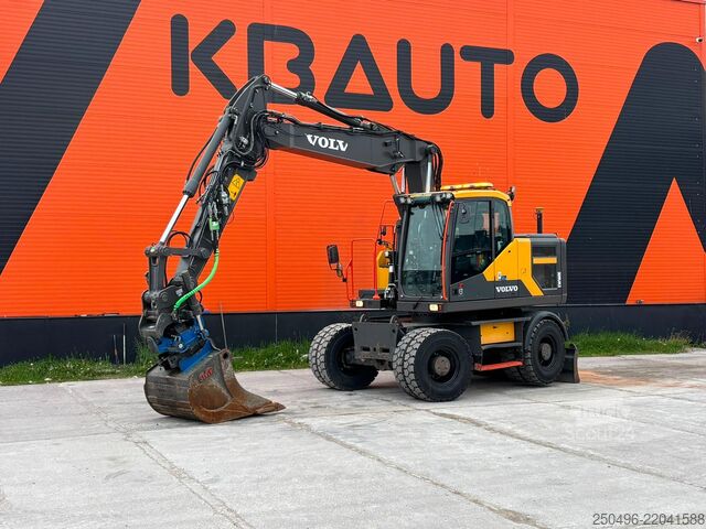Tekerlekli ekskavatör Volvo EW 160 E 3D / TILT / AC / CENTRAL LUBRICATION /...
