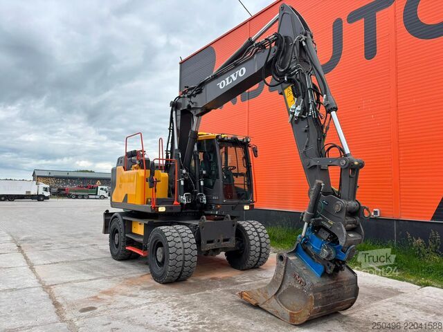 Tekerlekli ekskavatör Volvo EW 160 E 3D / TILT / AC / CENTRAL LUBRICATION /...