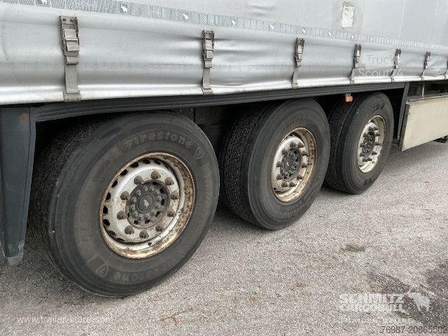 Semiremorcă deschisă cu prelată Schmitz Cargobull Curtainsider Standard Faltwandtür rechts