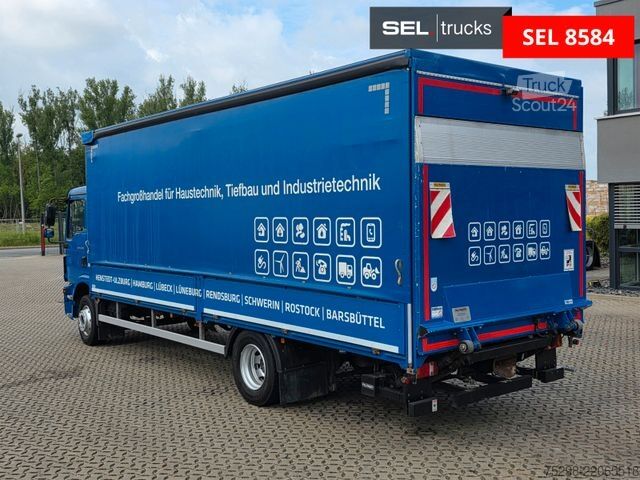 Valníkový nákladní automobil s plachtou MAN TGM 15.250 4X2 BL / Ldbw / Aluklappen / Navi