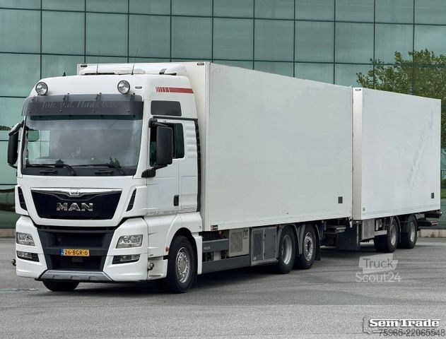 Camion refrigerato MAN TGX 26.440 EURO 6 FULL AIR ISOLATED BOXES DOUBLE