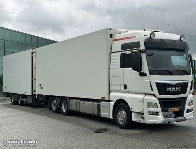 Camion refrigerato MAN TGX 26.440 EURO 6 FULL AIR ISOLATED BOXES DOUBLE
