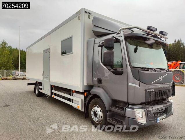 Kovček Volvo FL 250 4X2 Like NEW! Exhibition truck EURO 6