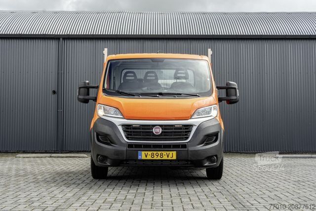 Car carrier van FIAT Ducato Open laadbak met oprijplaat | 131PK | Eur