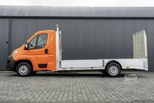 Car carrier van FIAT Ducato Open laadbak met oprijplaat | 131PK | Eur