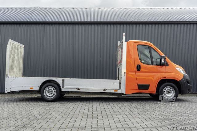 Car carrier van FIAT Ducato Open laadbak met oprijplaat | 131PK | Eur