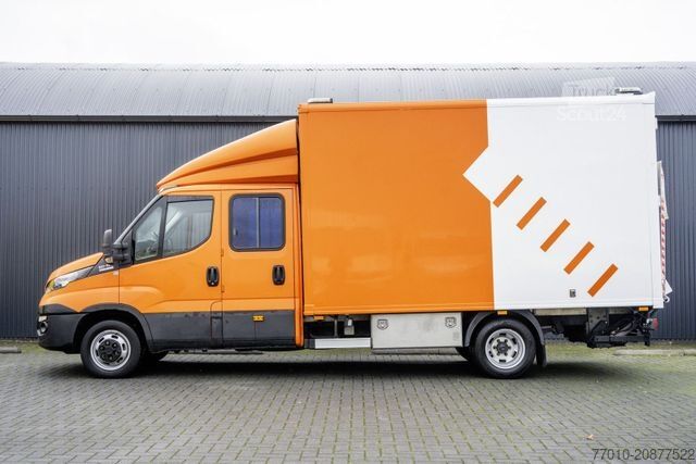 Fourgon tôlé IVECO 50C18 3.0L | Bakwagen met laadklep | Climatic |