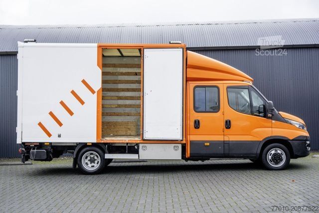 Fourgon tôlé IVECO 50C18 3.0L | Bakwagen met laadklep | Climatic |