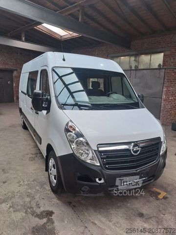 Fourgon surélevé OPEL Movano DoKa 6Sitze 3,5 AHK NaviKlimaTüvServicNeu
