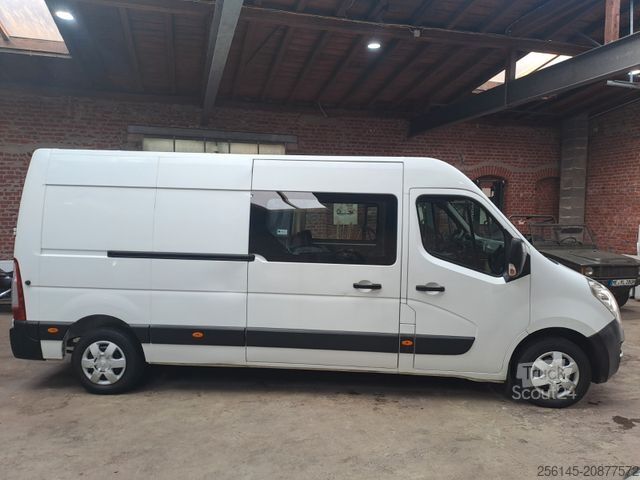 High top van OPEL Movano DoKa 6Sitze 3,5 AHK NaviKlimaTüvServicNeu