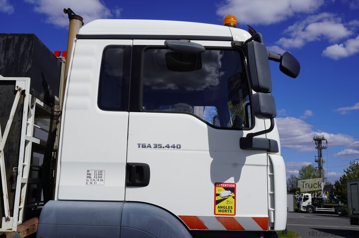 Vakuumbagger MAN TGA 35.440 8×4 / SB-106 vacuum excavator