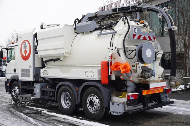 Abwasserreiniger MAN TGM 26.340 E6 / RIVARD sewage cleaner 11