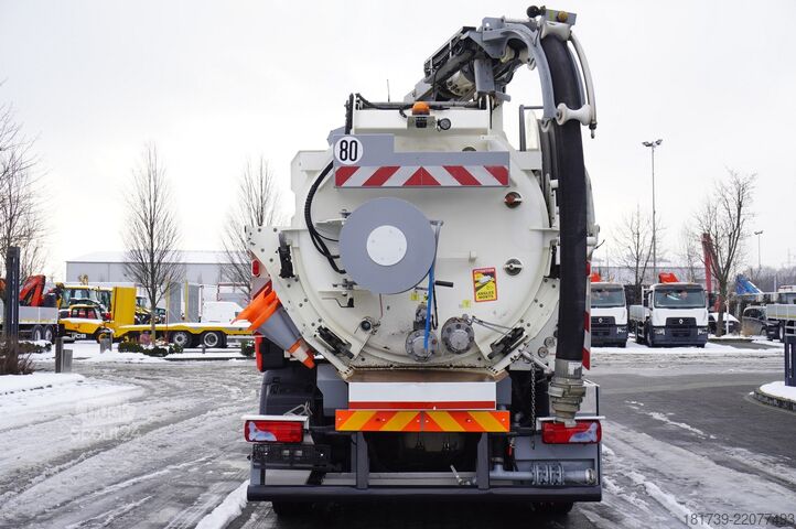 Abwasserreiniger MAN TGM 26.340 E6 / RIVARD sewage cleaner 11