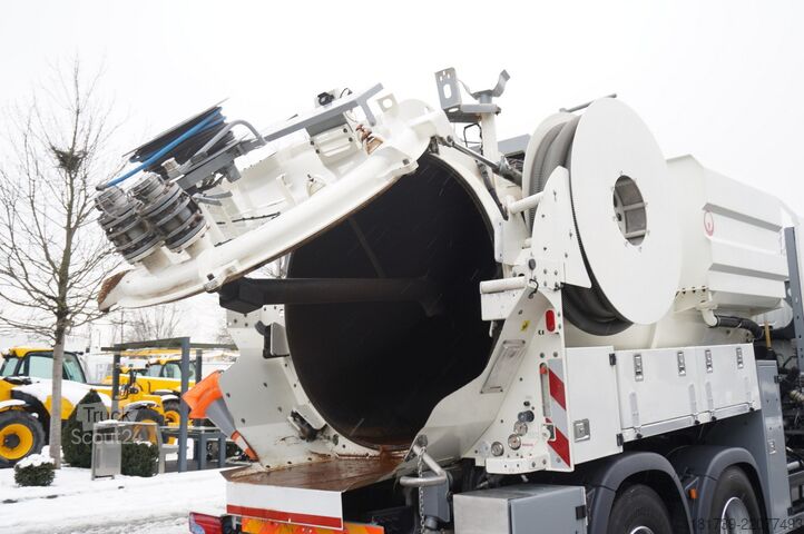 Abwasserreiniger MAN TGM 26.340 E6 / RIVARD sewage cleaner 11