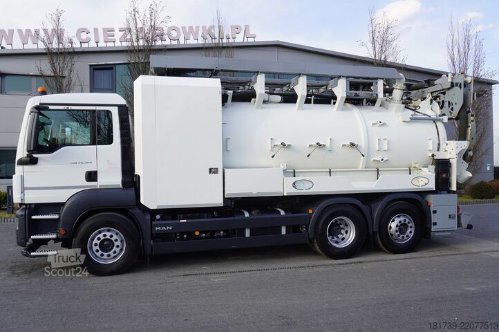 Kläranlage für Abwasser MAN TGS 26.360 / RIVARD 18m3  / 180 tho km