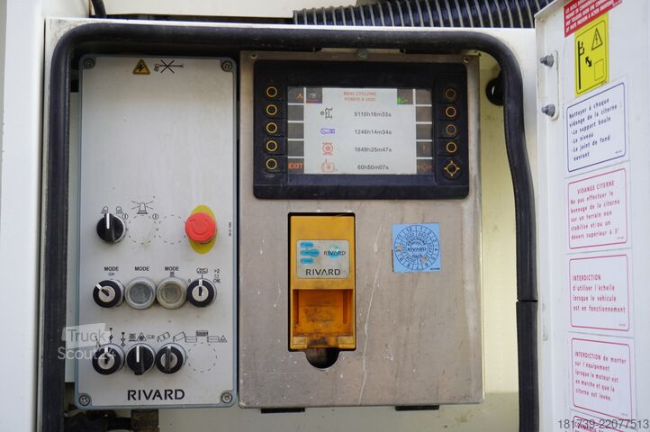 Kläranlage für Abwasser MAN TGS 26.360 / RIVARD 18m3  / 180 tho km