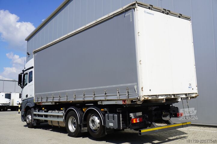Brezents Mercedes-Benz Actros 2540 6×2 / 90 tho. km! / 18 EPAL