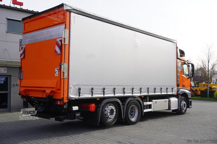 Brezents Mercedes-Benz Actros 2545 6×2 MP5 / FULL ADR / Curtain
