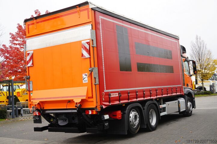 Brezents Mercedes-Benz Actros 2545 6×2 MP5 / FULL ADR / Curtain