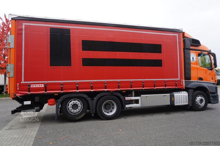 Brezents Mercedes-Benz Actros 2545 6×2 MP5 / FULL ADR / Curtain