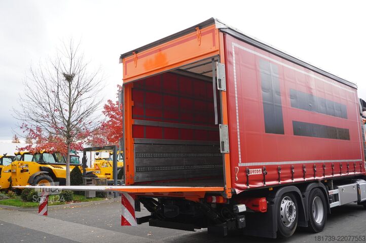 Brezents Mercedes-Benz Actros 2545 6×2 MP5 / FULL ADR / Curtain