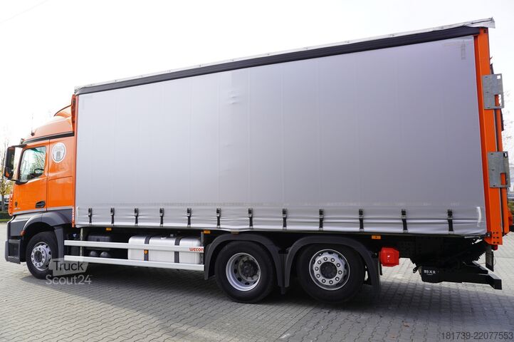 Brezents Mercedes-Benz Actros 2545 6×2 MP5 / FULL ADR / Curtain