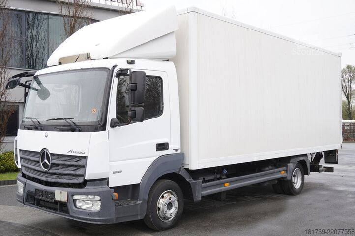 Фургон Mercedes-Benz Atego 816 E6 4x2 / container / 15 pallet