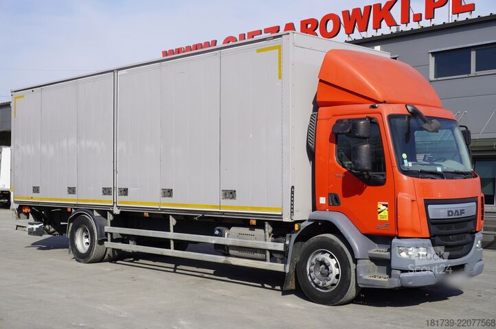 Dėžutė DAF LF 19.320 / 22 EPAL box / 130 tho. km