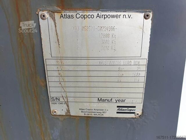 Compresor Atlas Copco XRVS 476 / 1000 CD - N