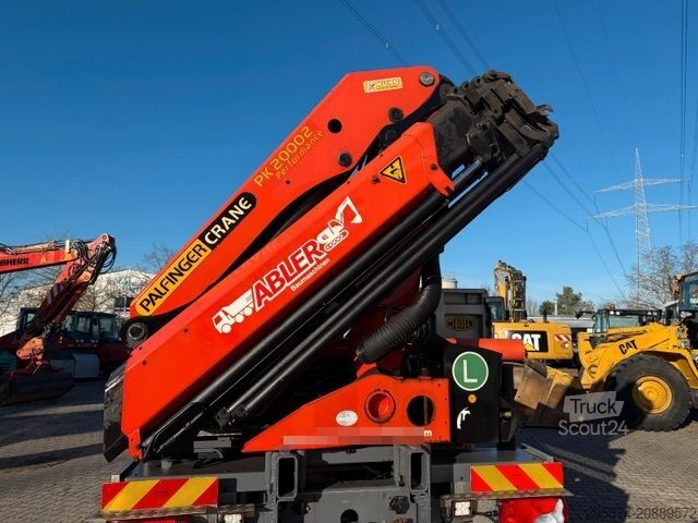 Camion benne MAN TGS 28.400 Kipper Kran Palfinger PK20002 FUNK