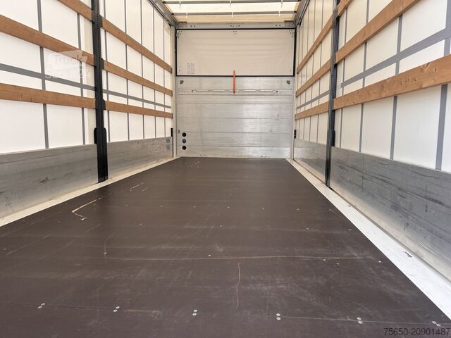 Open trailer with tarp Möslein TPS 105 D-L Planenanhänger, Ladebordwand + Durchladbar neuwertig