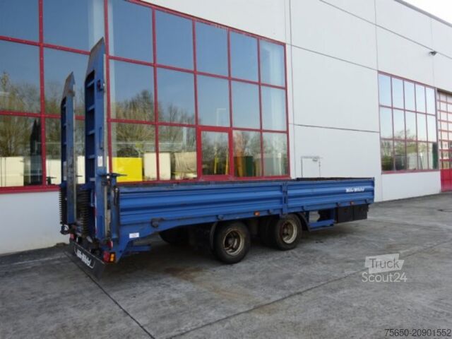 Remorque porte-engins surbaissée Müller Mitteltal ETUE-TA 18,0 18 t GG Tandemtieflader