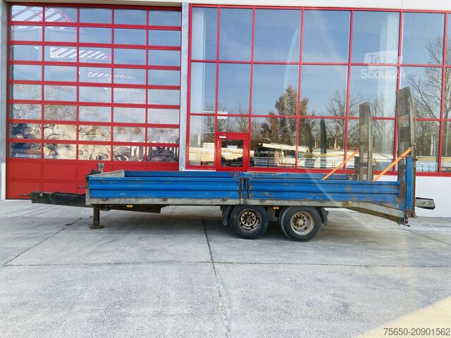Remolque de plataforma baja TTH 14 14 t Tandemtieflader
